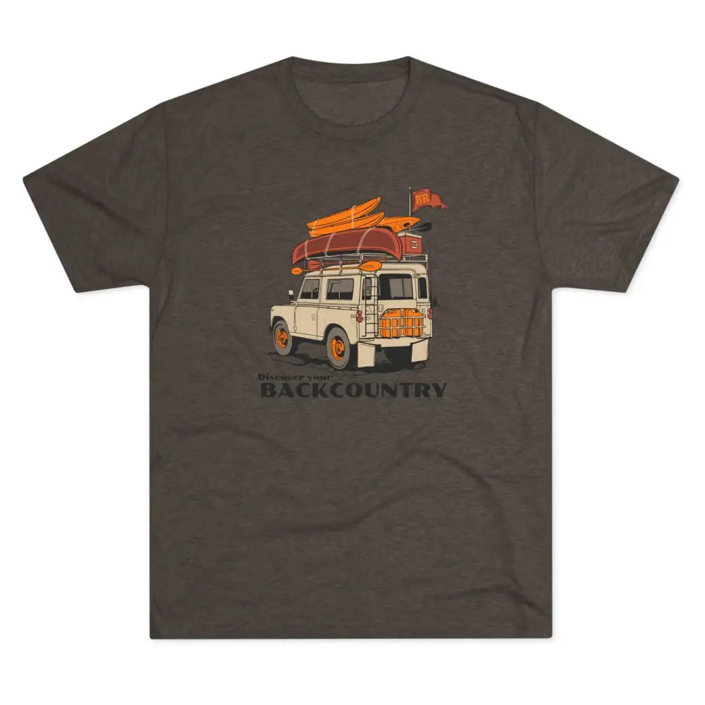 ’’Offroad Adventure-Ready’ - Double R Western’s - Tri-Blend Crew Tee - S / Tri-Blend Macchiato - T-Shirt