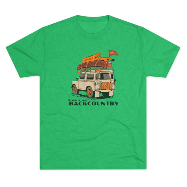 ’’Offroad Adventure Ready’ Double R Western’s Tri Blend Premium Crew Tee S / Tri Blend Envy T Shirt