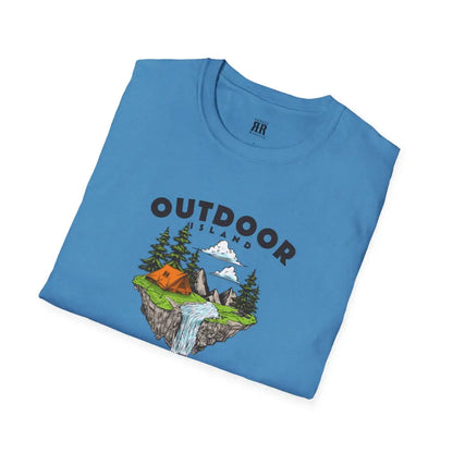 Outdoor Island Comfort Tee – Adventure Awaits - Double R Western’s Hot Off The Trail - T-Shirt