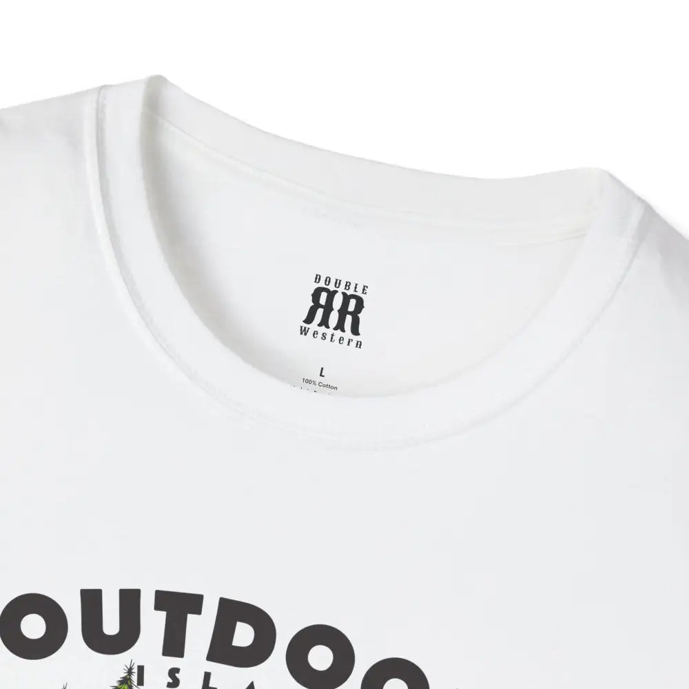Outdoor Island Comfort Tee – Adventure Awaits - Double R Western’s Hot Off The Trail - T-Shirt