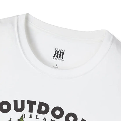Outdoor Island Comfort Tee – Adventure Awaits Double R Western’s Hot Off The Trail T Shirt