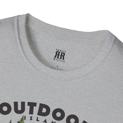 Outdoor Island Comfort Tee – Adventure Awaits Double R Western’s Hot Off The Trail T Shirt