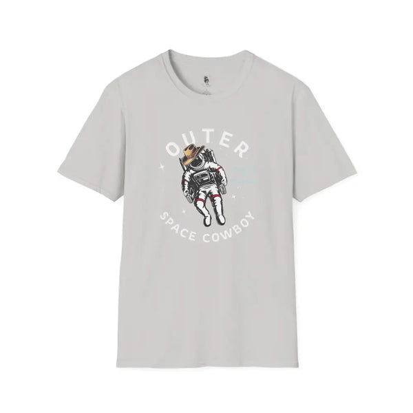 ’Outer Space Cowboy’ Tee Double R Western’s™ S / Ice Grey T Shirt