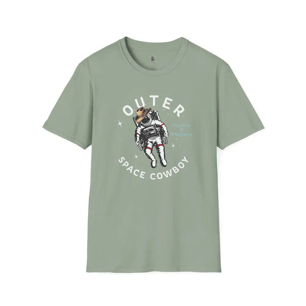’Outer Space Cowboy’ Tee Double R Western’s™ S / Sage T Shirt