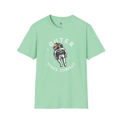 ’Outer Space Cowboy’ Tee Double R Western’s™ XL / Mint Green T Shirt