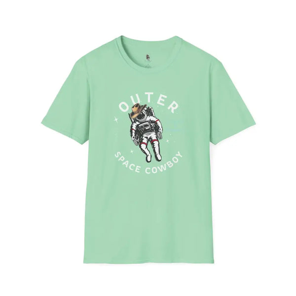 ’Outer Space Cowboy’ Tee Double R Western’s™ XL / Mint Green T Shirt