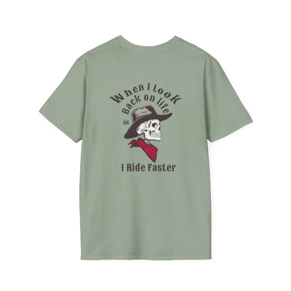 ’Ride Faster’: Double R Western’s™ Soft Style T Shirt S / Sage T Shirt