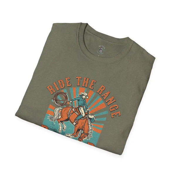 Ride the Range Vintage Western Tee – Double R Western™ T Shirt