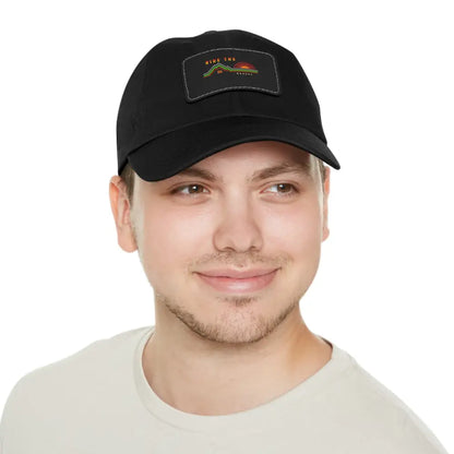 ’Ride the Sunset’ Double R Western’s Dad Hat with Leather Patch (Rectangle) Hats