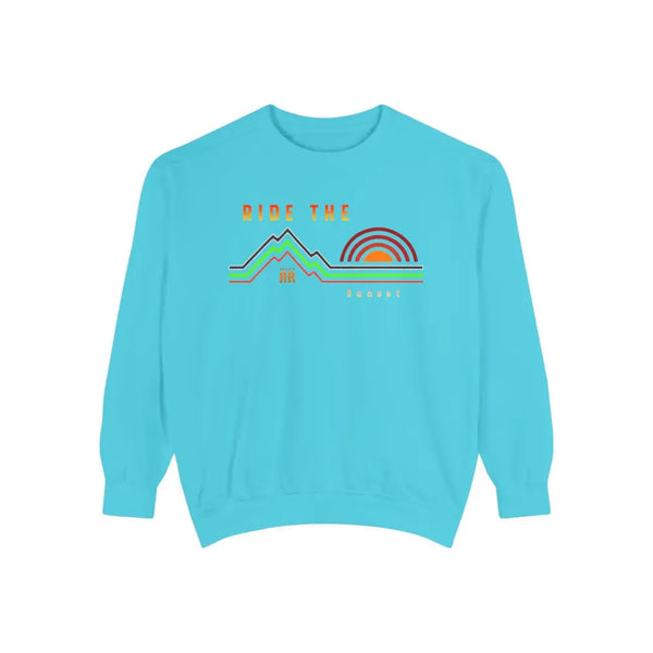 ’Ride the Sunset’ Double R western’s Dyed Sweatshirt Sweatshirt