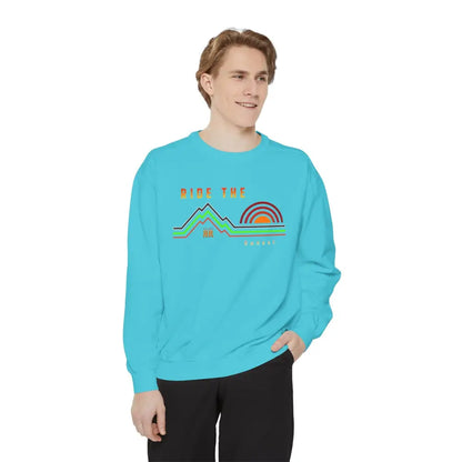 ’Ride the Sunset’ Double R western’s Dyed Sweatshirt Sweatshirt