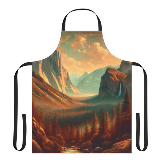 ’Sierra Spirit Chef Apron’ Double R Western’s Western BBQ & Kitchen Apron One size / Black All Over Prints