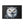 Framed owl wall canvas with white and gray owl, orange eyes, black frame