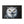 Framed canvas wall art featuring a white and gray owl with amber eyes, dark frame