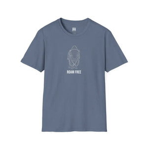 Spirit Line “Roam Free” White Bison Tee – Double R Western™ Hot Off The Trail T Shirt