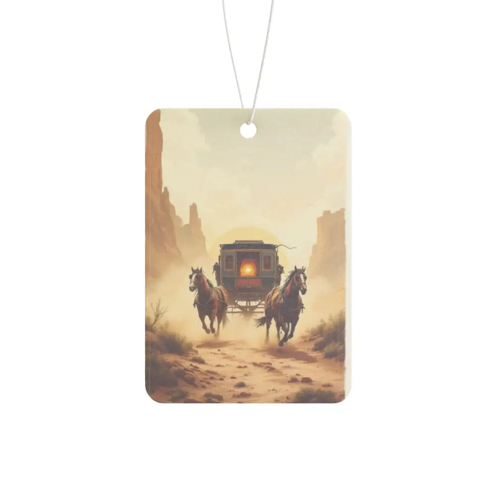 ’Stagecoach Adventure’ - Double R western’s ™ - Car Air Freshener - Accessories