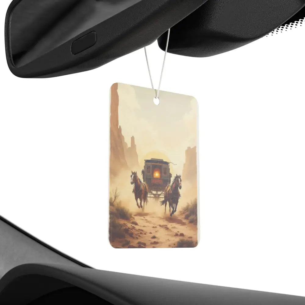 ’Stagecoach Adventure’ - Double R western’s ™ - Car Air Freshener - Accessories
