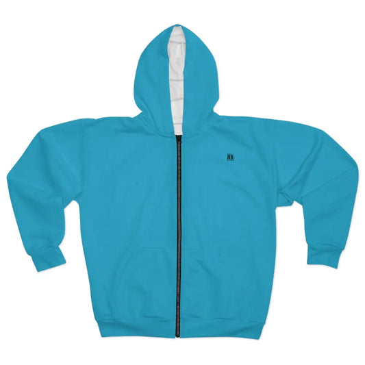 ’Teton Free’ Double R Western’s - Zip Hoodie - XS - All Over Prints