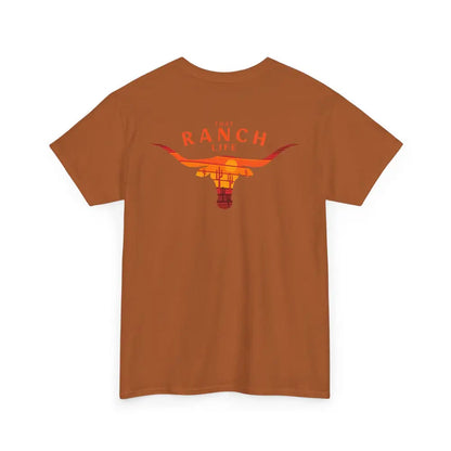 ’That Ranch Life’ Double R Western’s ™ Heavy Cotton Tee Back Graphic Design T Shirt