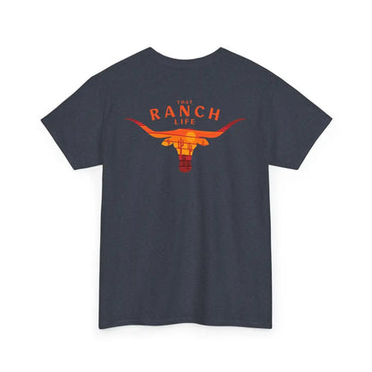 ’That Ranch Life’ Double R Western’s ™ Heavy Cotton Tee Back Graphic Design T Shirt