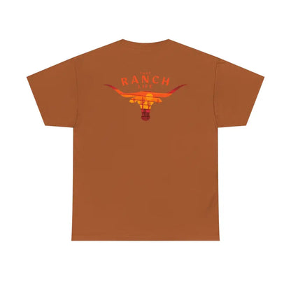 ’That Ranch Life’ Double R Western’s ™ Heavy Cotton Tee Back Graphic Design T Shirt