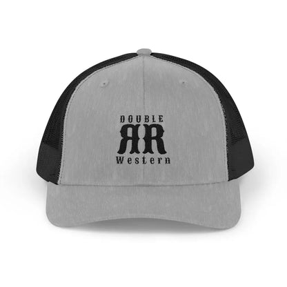 ’Timeless Icon’ - Double R Western’s ™ Iconic - Snapback Trucker Cap - Heather Grey / Black / One size - Hats