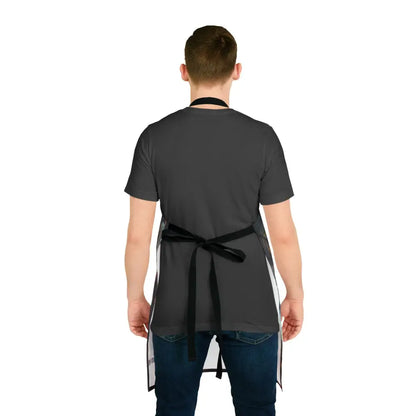 ’Trailblazer’s Hearth: Custom Cowboy Apron’ Double R Western’s Apron 5 Color Straps (AOP) One size / Black All Over