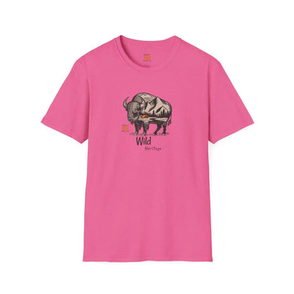 Wild Heritage T Shirt Double R Western Heather Heliconia / S T Shirt