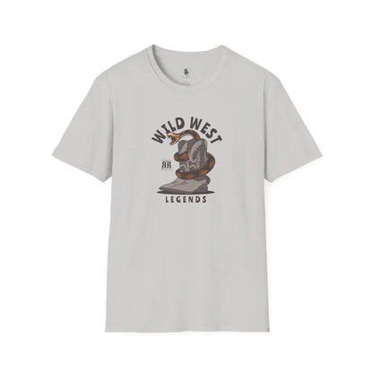 ’Wild West Legends™’ T Shirt Double R Western’s™ S / Ice Grey T Shirt