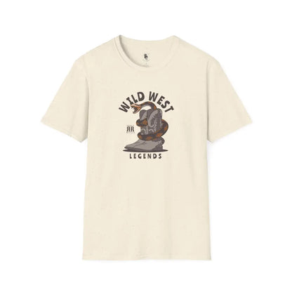 ’Wild West Legends™’ T Shirt Double R Western’s™ S / Natural T Shirt