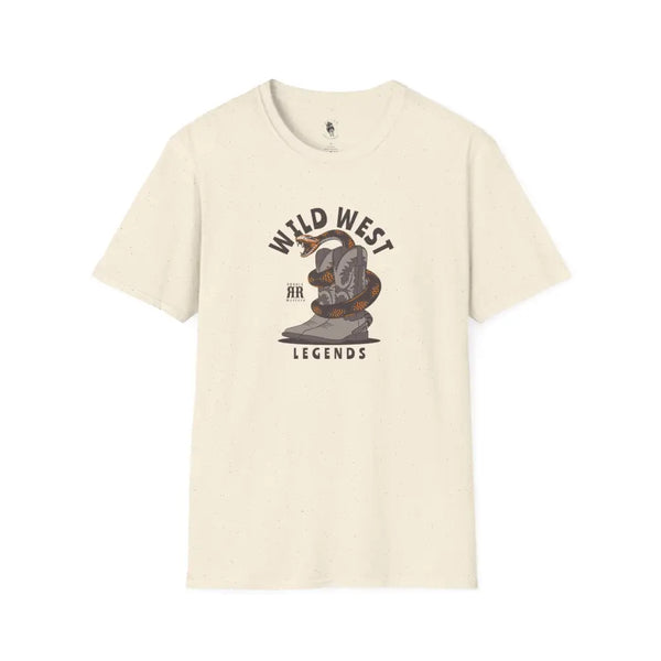 ’Wild West Legends™’ T Shirt Double R Western’s™ S / Natural T Shirt