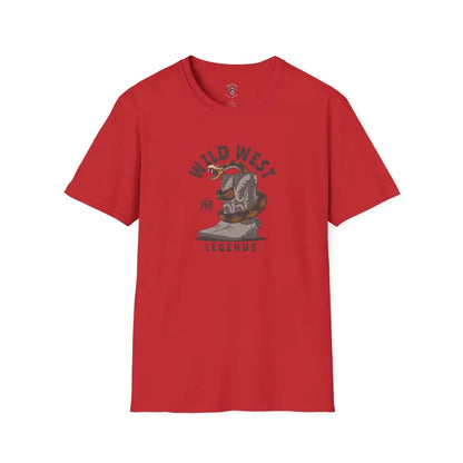 ’Wild West Legends™’ T Shirt Double R Western’s™ S / Red T Shirt