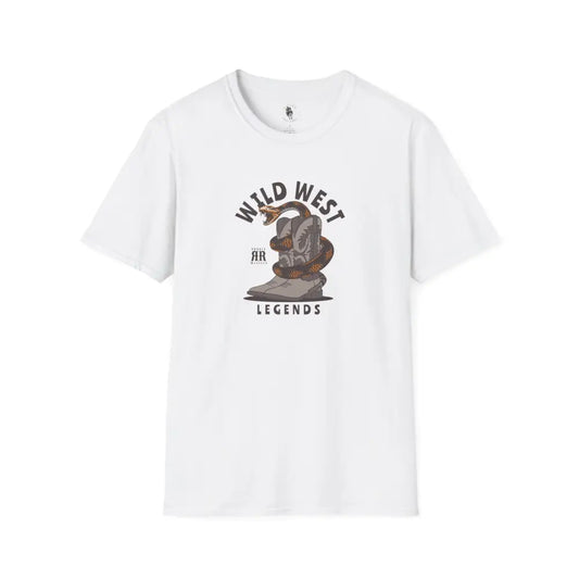 ’Wild West Legends™’ T Shirt Double R Western’s™ XS / White T Shirt