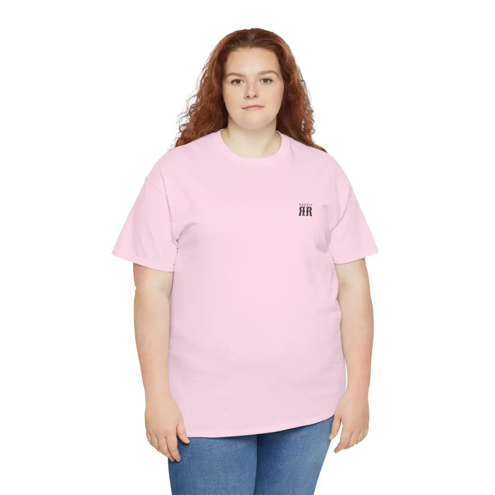 ’World Needs More Cowgirls’ Double R Western’s ™ Heavy Cotton Tee Back Graphic Design T Shirt