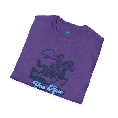 Yee Haw Cowgirl Tee Unisex Softstyle Tee T Shirt