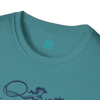 Yee Haw Cowgirl Tee Unisex Softstyle Tee T Shirt