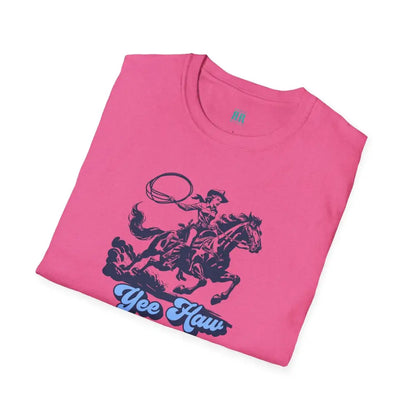 Yee Haw Cowgirl Tee Unisex Softstyle Tee T Shirt